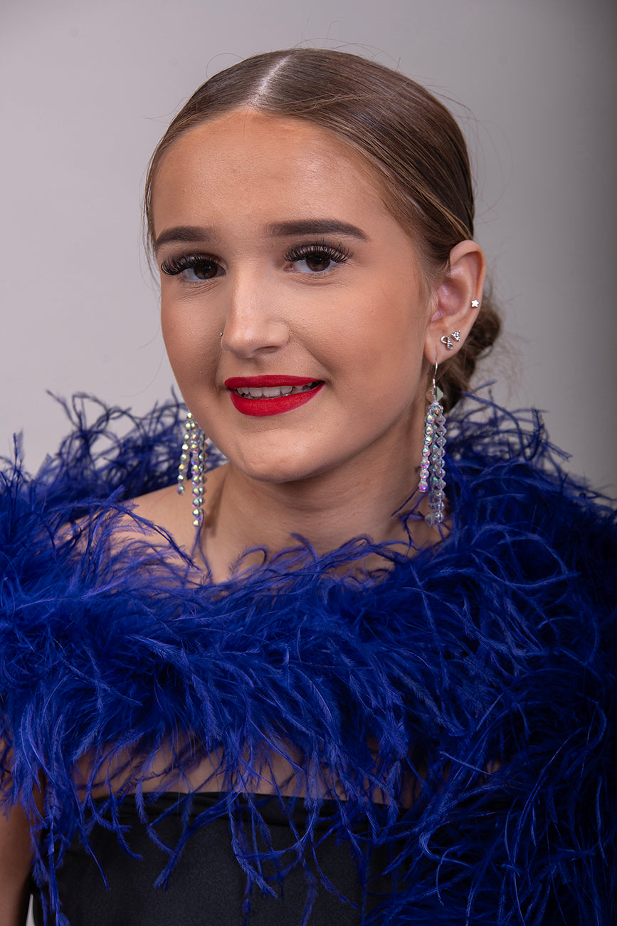 MANDY 4-5Ply Ostrich Feather Boa V53 ❗️The product is sold in approximately 1/2 Metre Lengths (47cm-50cm)❗️Quantities up to 4 will be sent in 1 piece‼️Quantity 4 =1 Full Boa measuring 1.9 metres‼️