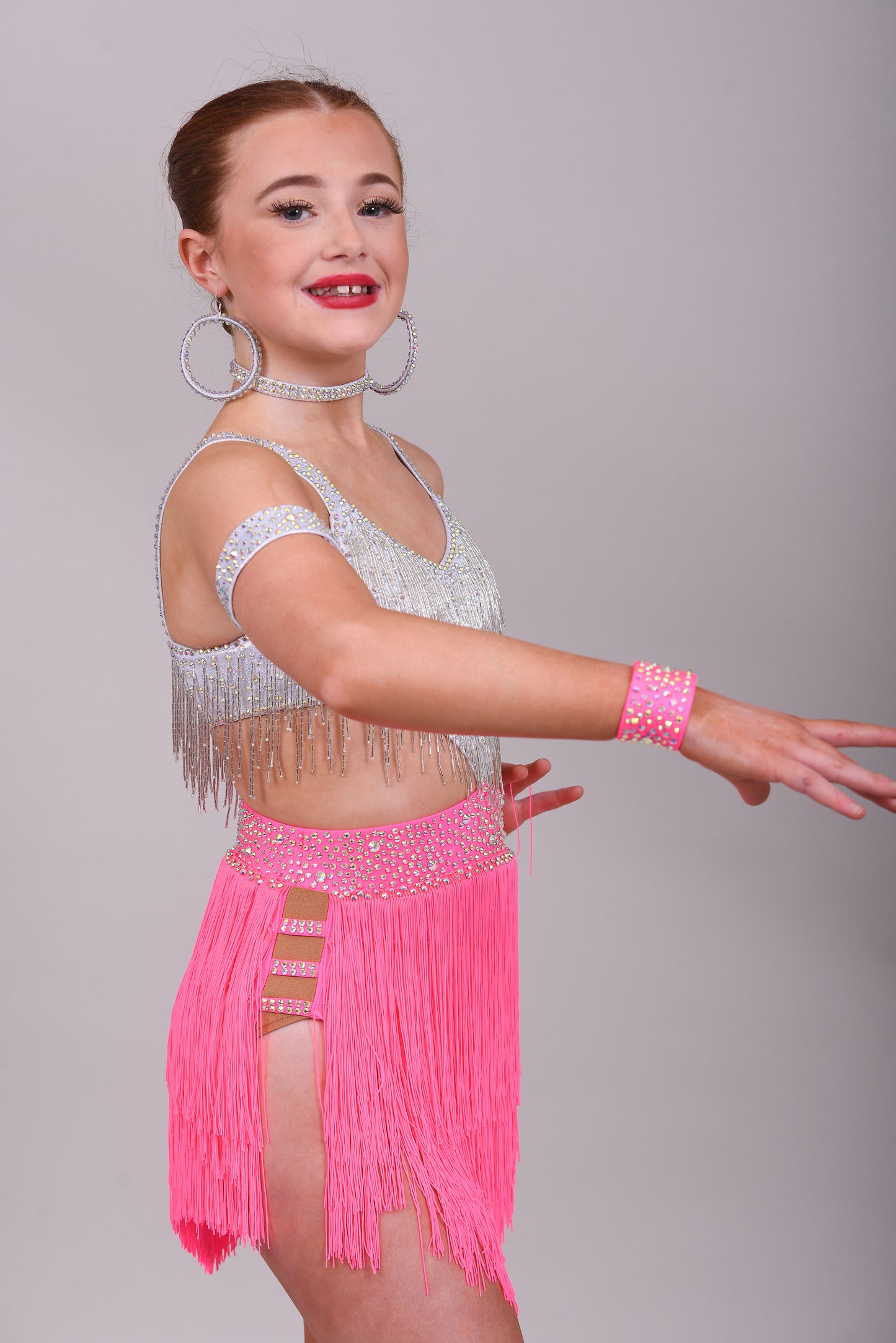 1024L Brand New Petite Latin Dress Range. Designed & created for the New Petite Junior Dancer. Modelled by our very talented ❤️Lacey Lonergan❤️Affordable dresses for the New Junior Latin Competition Dancer
