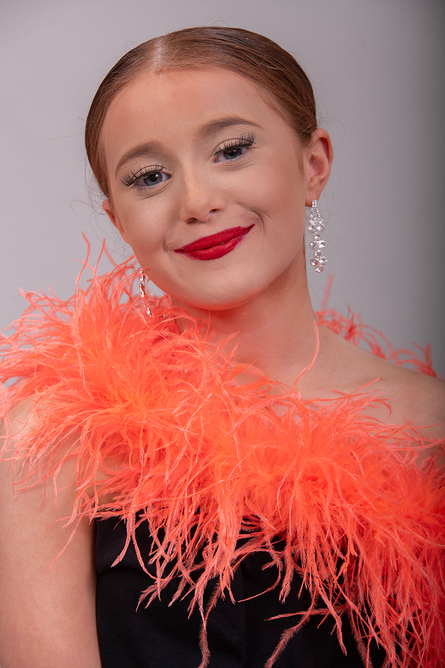 MANDY 4-5Ply Ostrich Feather Boa V53 ❗️The product is sold in approximately 1/2 Metre Lengths (47cm-50cm)❗️Quantities up to 4 will be sent in 1 piece‼️Quantity 4 =1 Full Boa measuring 1.9 metres‼️