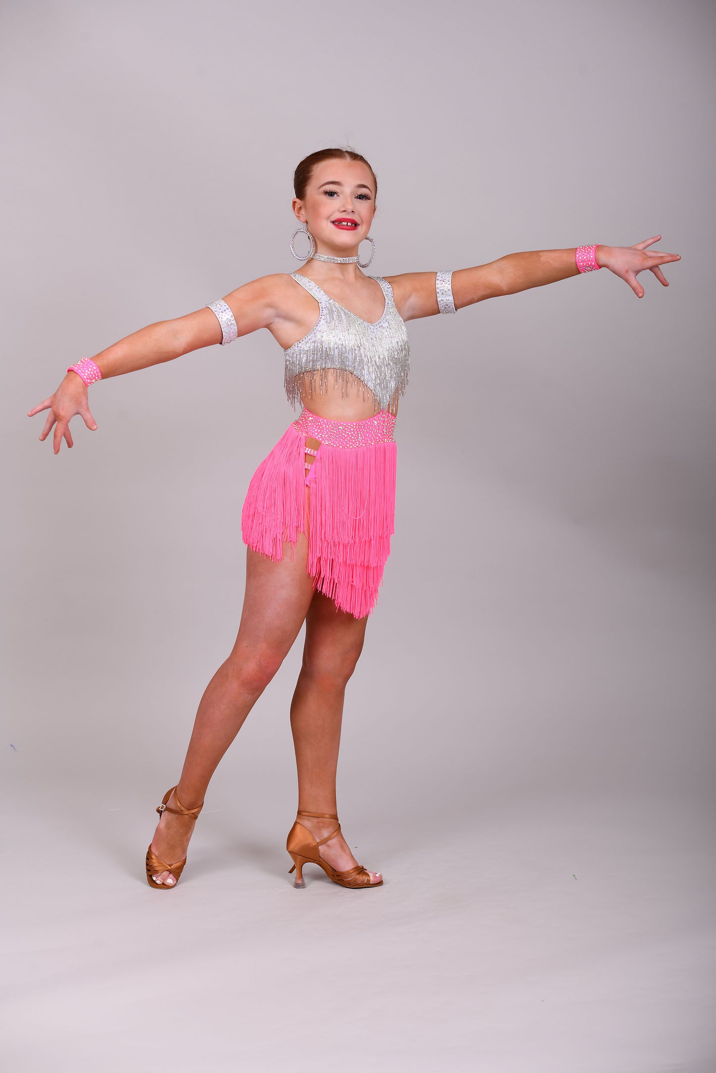 1024L Brand New Petite Latin Dress Range. Designed & created for the New Petite Junior Dancer. Modelled by our very talented ❤️Lacey Lonergan❤️Affordable dresses for the New Junior Latin Competition Dancer