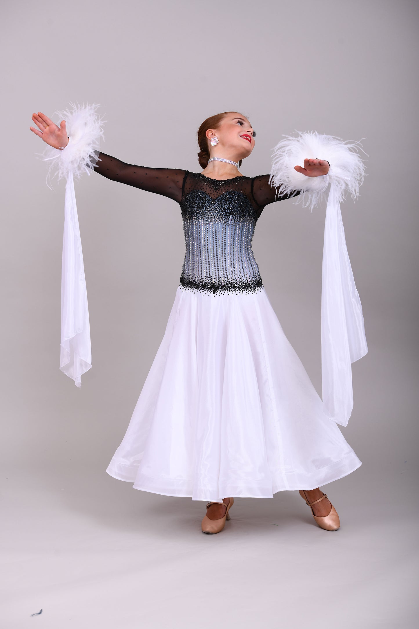 1024 Brand New Petite Ballroom/Sequence Dress Range. Modelled by our very talented ❤️Lacey Lonergan❤️Designed & created for the Petite Junior Dancer. Affordable dresses for the New Junior Ballroom/Sequence Competition Dancer