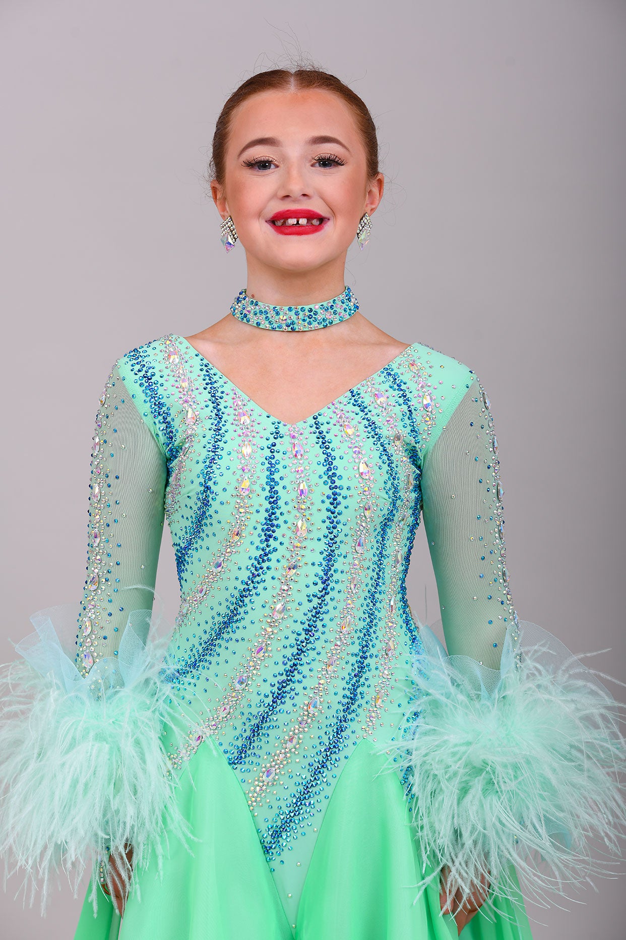 1024 Brand New Petite Ballroom/Sequence Dress Range. Modelled by our very talented ❤️Lacey Lonergan❤️Designed & created for the Petite Junior Dancer. Affordable dresses for the New Junior Ballroom/Sequence Competition Dancer