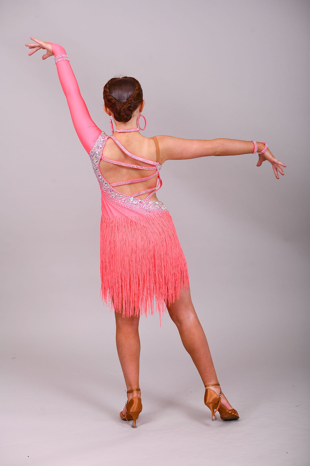 1024L Brand New Petite Latin Dress Range. Designed & created for the New Petite Junior Dancer. Modelled by our very talented ❤️Lacey Lonergan❤️Affordable dresses for the New Junior Latin Competition Dancer