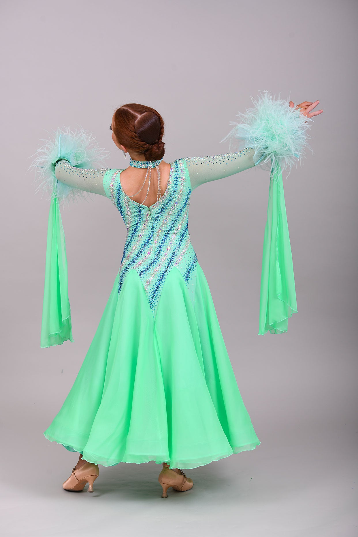 1024 Brand New Petite Ballroom/Sequence Dress Range. Modelled by our very talented ❤️Lacey Lonergan❤️Designed & created for the Petite Junior Dancer. Affordable dresses for the New Junior Ballroom/Sequence Competition Dancer