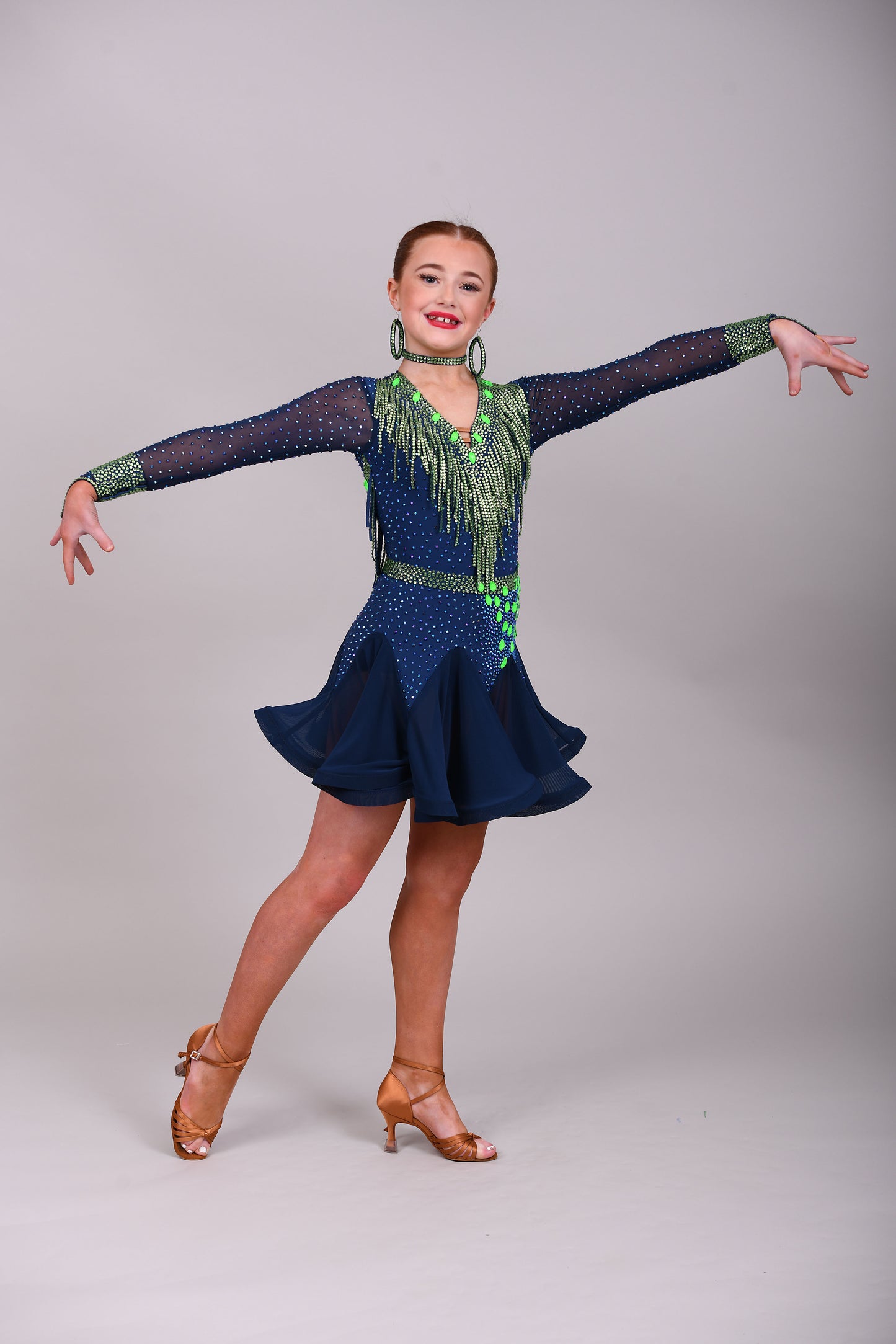 1024L Brand New Petite Latin Dress Range. Designed & created for the New Petite Junior Dancer. Modelled by our very talented ❤️Lacey Lonergan❤️Affordable dresses for the New Junior Latin Competition Dancer