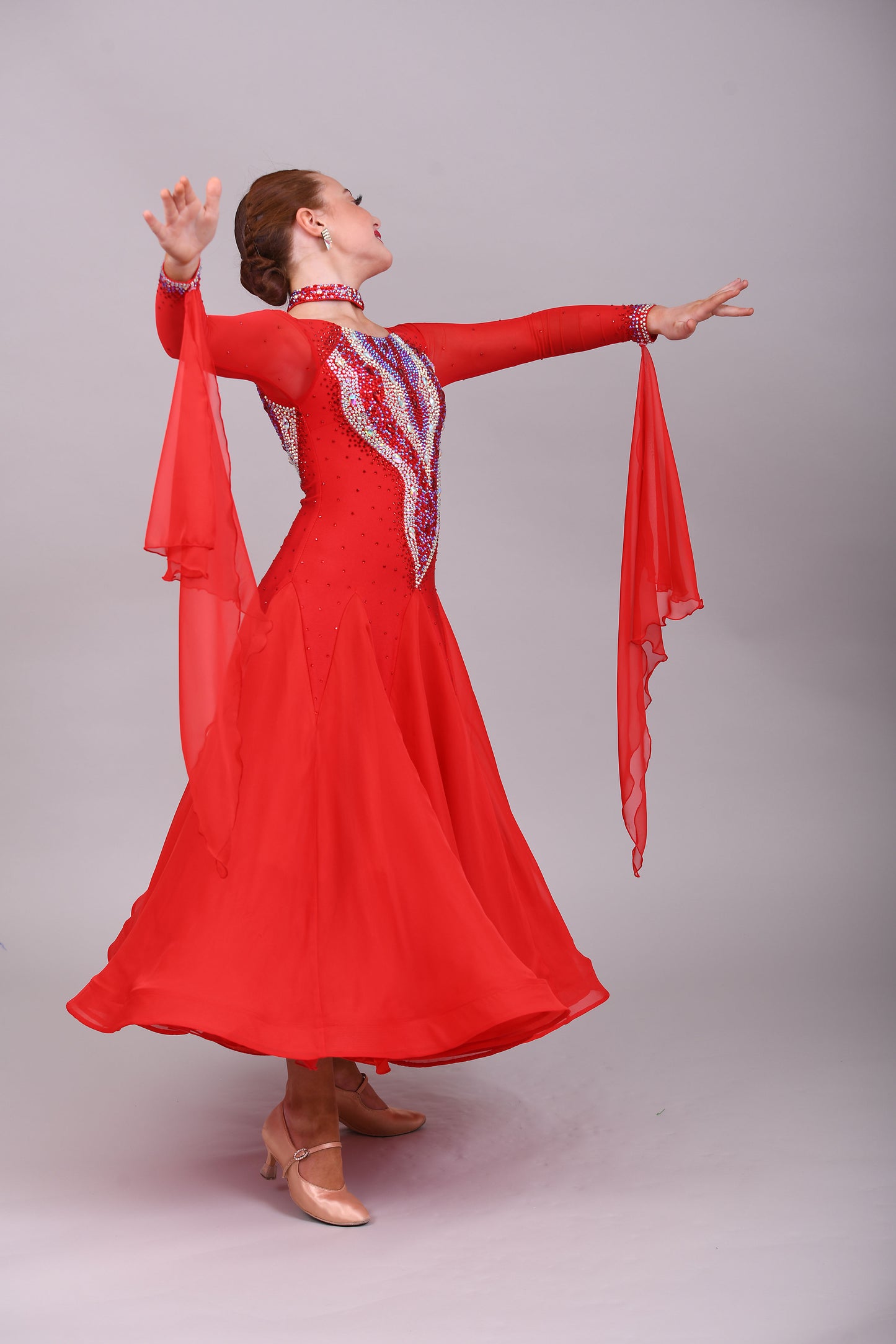 1024 Brand New Petite Ballroom/Sequence Dress Range. Modelled by our very talented ❤️Lacey Lonergan❤️Designed & created for the Petite Junior Dancer. Affordable dresses for the New Junior Ballroom/Sequence Competition Dancer