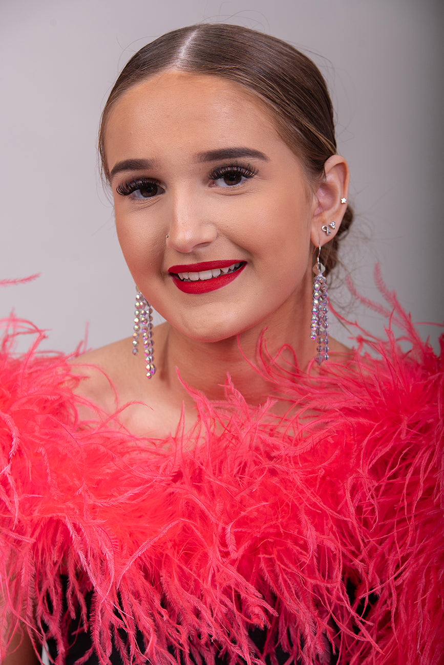 MANDY 4-5Ply Ostrich Feather Boa V53 ❗️The product is sold in approximately 1/2 Metre Lengths (47cm-50cm)❗️Quantities up to 4 will be sent in 1 piece‼️Quantity 4 =1 Full Boa measuring 1.9 metres‼️