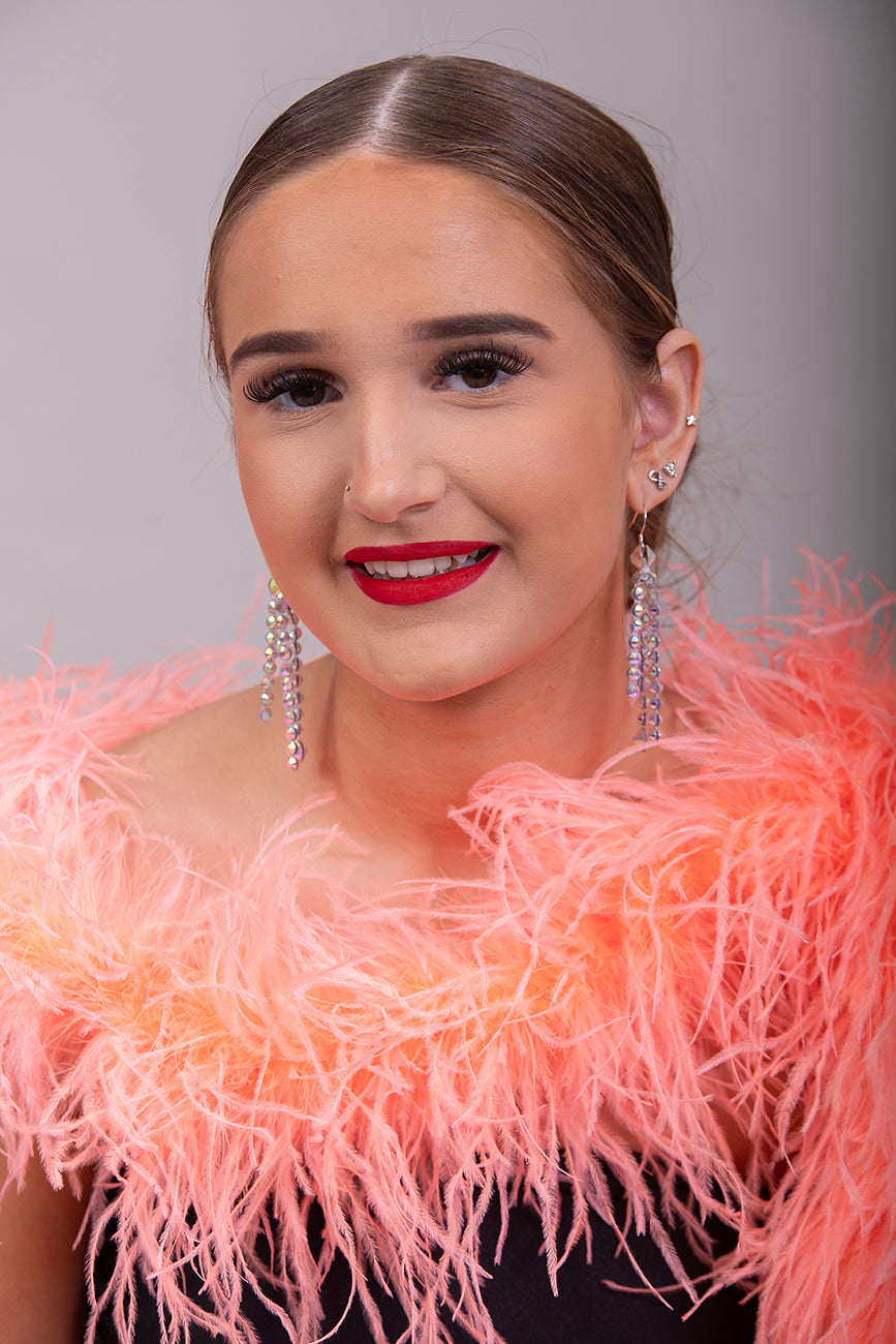 MANDY 4-5Ply Ostrich Feather Boa V53 ❗️The product is sold in approximately 1/2 Metre Lengths (47cm-50cm)❗️Quantities up to 4 will be sent in 1 piece‼️Quantity 4 =1 Full Boa measuring 1.9 metres‼️