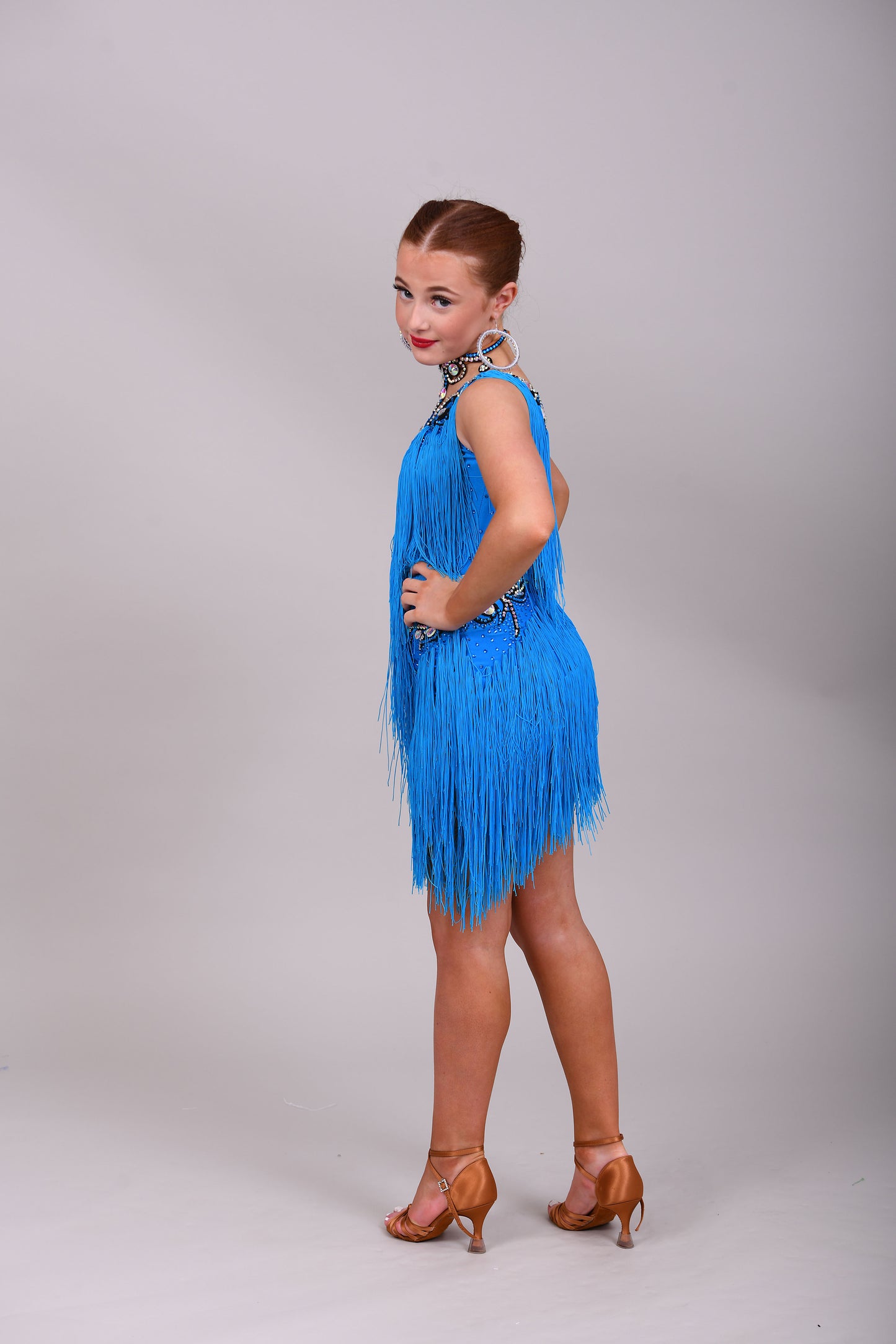 1024L Brand New Petite Latin Dress Range. Designed & created for the New Petite Junior Dancer. Modelled by our very talented ❤️Lacey Lonergan❤️Affordable dresses for the New Junior Latin Competition Dancer