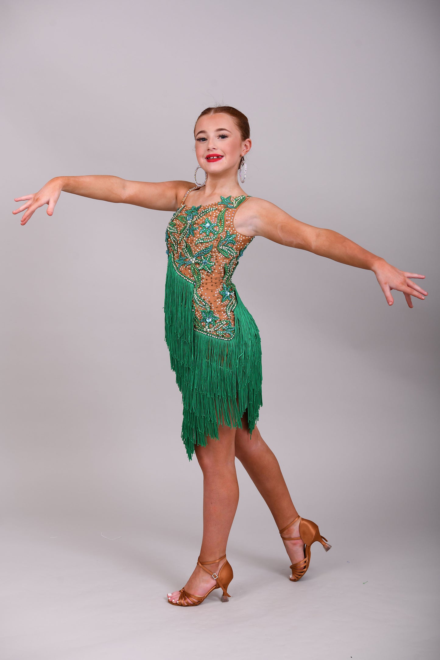 1024L Brand New Petite Latin Dress Range. Designed & created for the New Petite Junior Dancer. Modelled by our very talented ❤️Lacey Lonergan❤️Affordable dresses for the New Junior Latin Competition Dancer