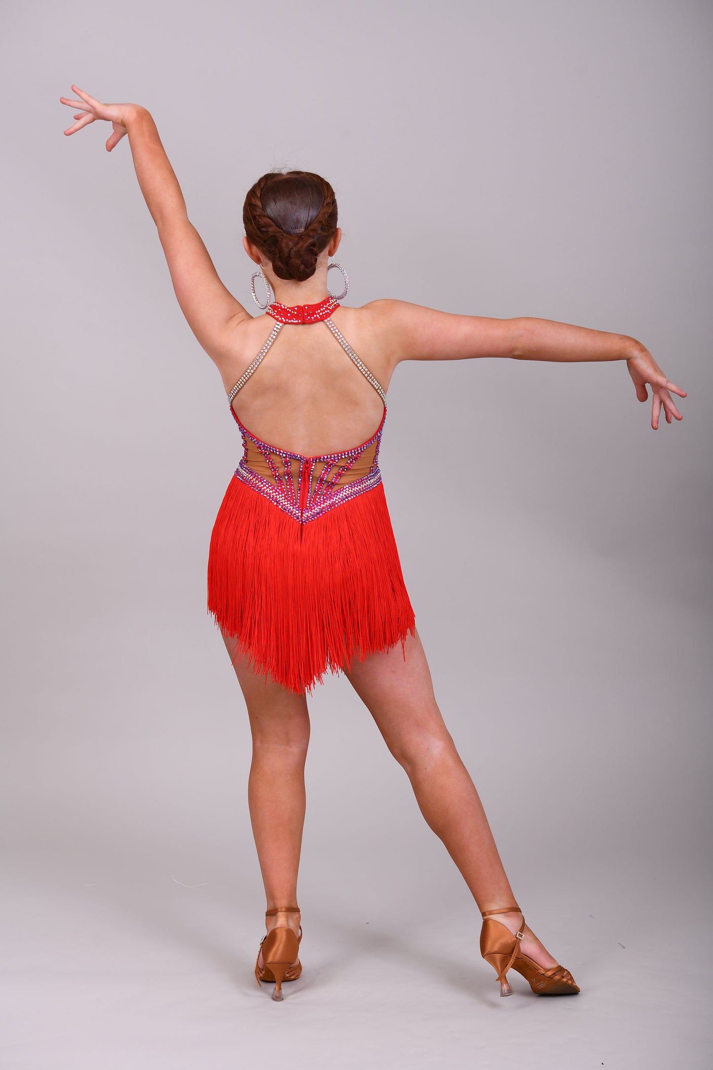 1024L Brand New Petite Latin Dress Range. Designed & created for the New Petite Junior Dancer. Modelled by our very talented ❤️Lacey Lonergan❤️Affordable dresses for the New Junior Latin Competition Dancer