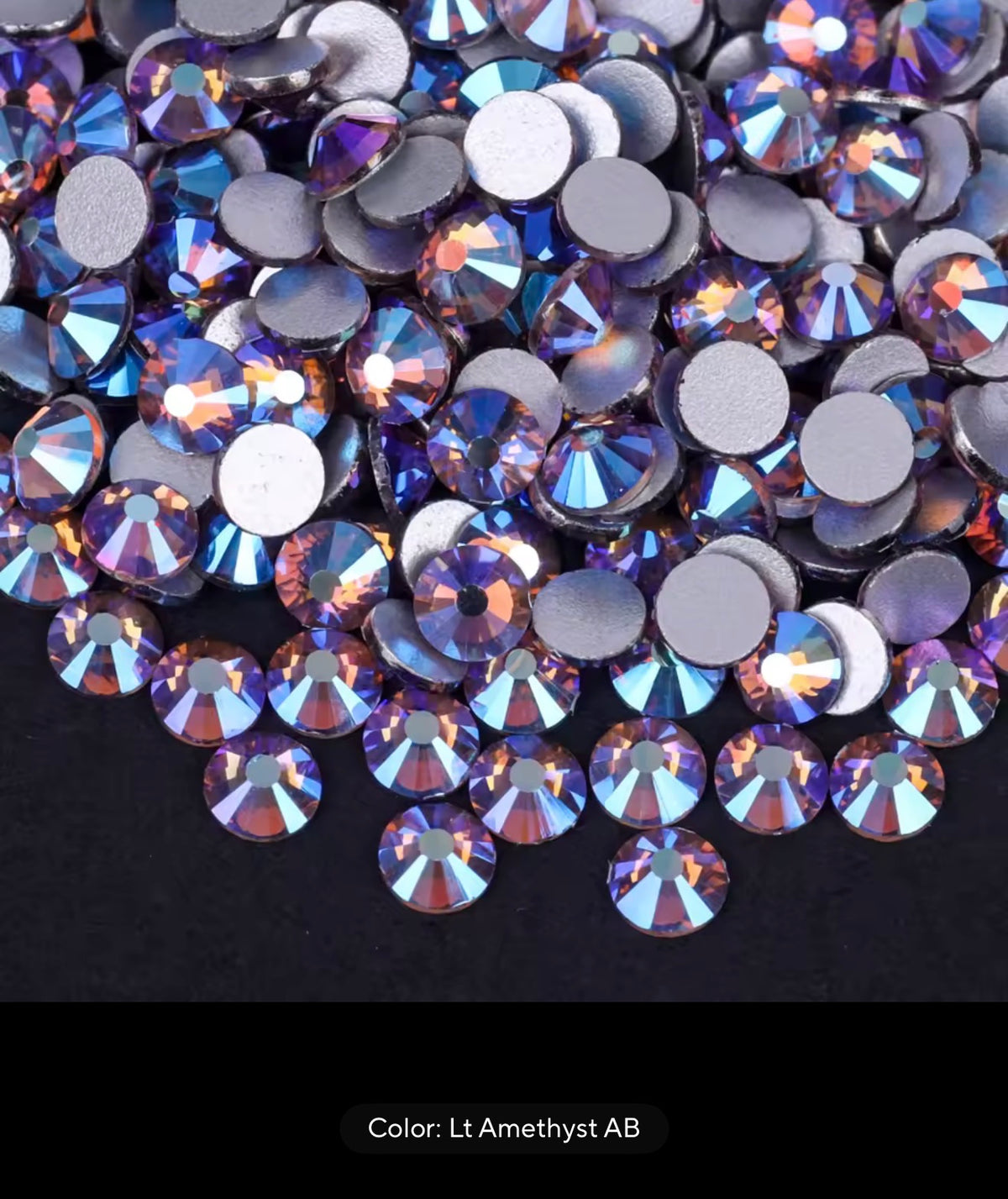 Flat Back Rhinestone SS30 (G78)