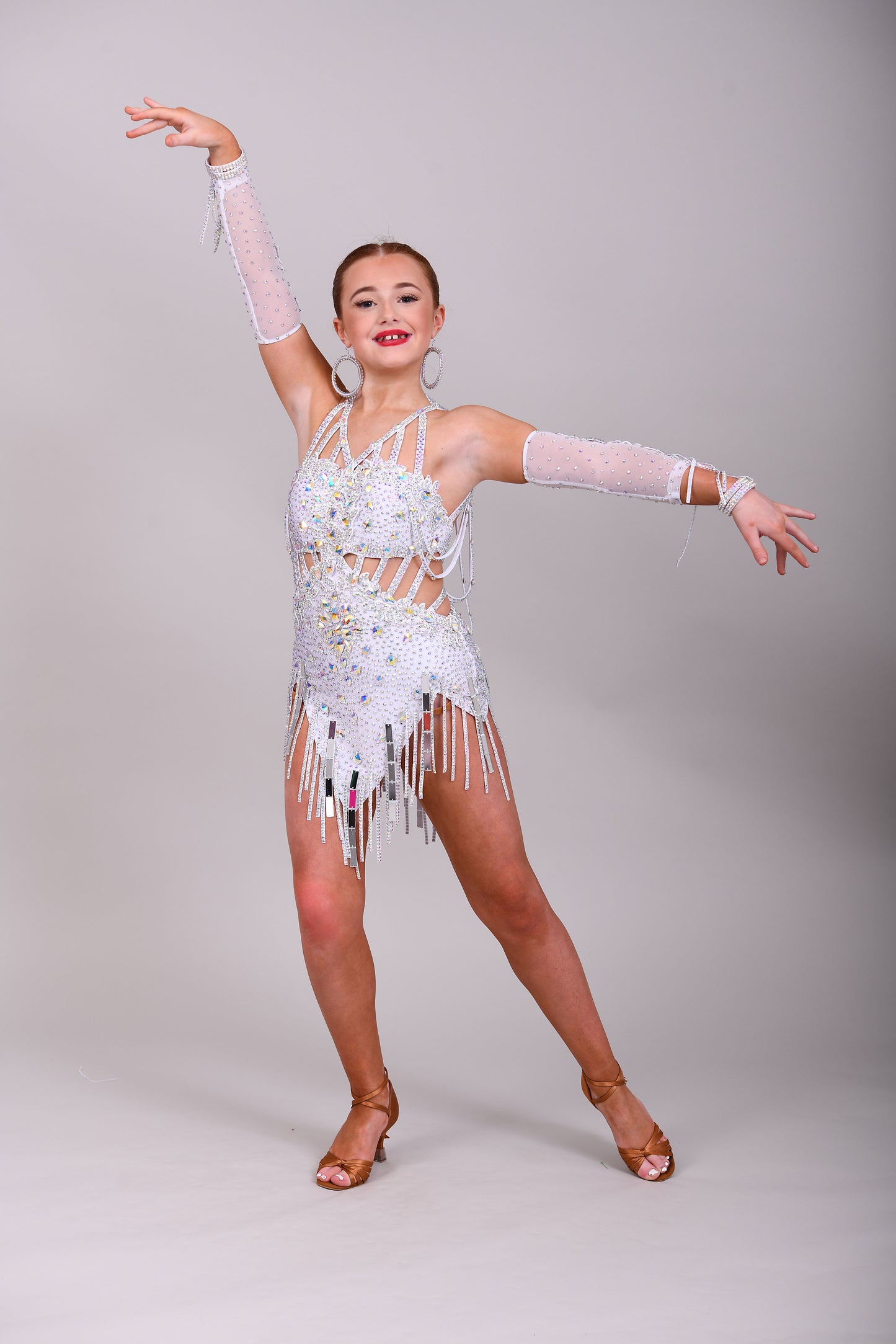 1024L Brand New Petite Latin Dress Range. Designed & created for the New Petite Junior Dancer. Modelled by our very talented ❤️Lacey Lonergan❤️Affordable dresses for the New Junior Latin Competition Dancer