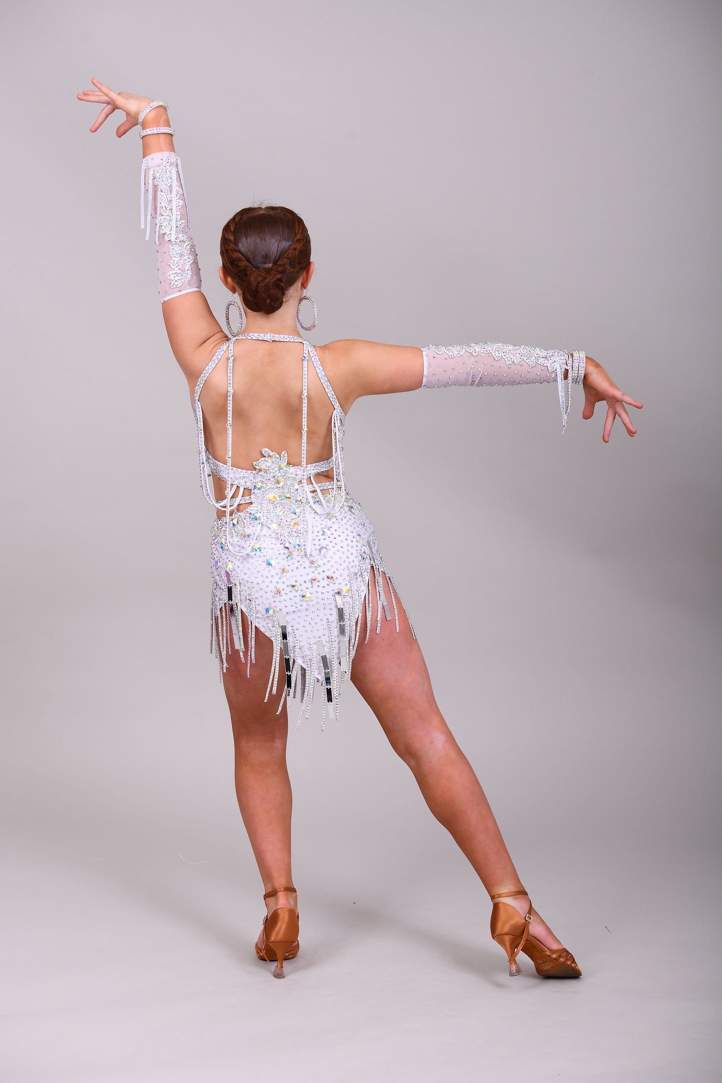 1024L Brand New Petite Latin Dress Range. Designed & created for the New Petite Junior Dancer. Modelled by our very talented ❤️Lacey Lonergan❤️Affordable dresses for the New Junior Latin Competition Dancer