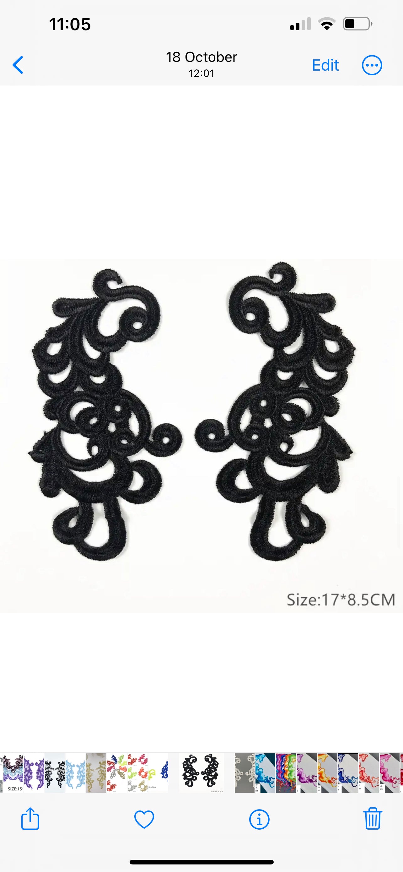 Tara Appliqué (M132)