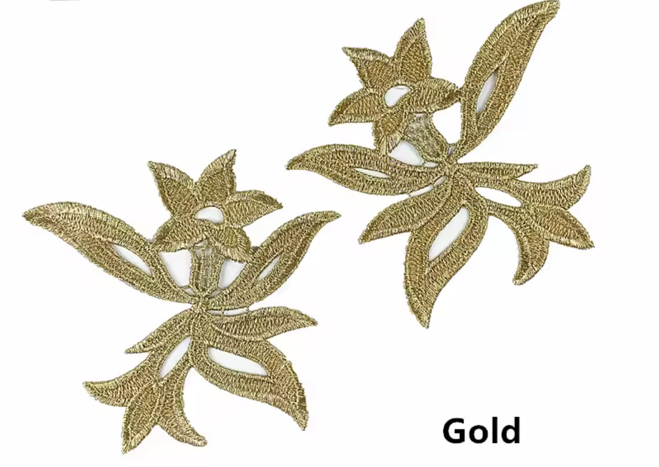 Amelia 1 Flower Pairs Appliqué (M106P)