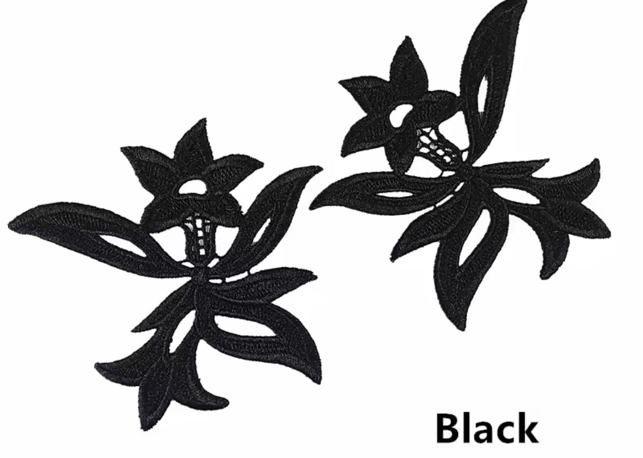 Amelia 1 Flower Pairs Appliqué (M106P)