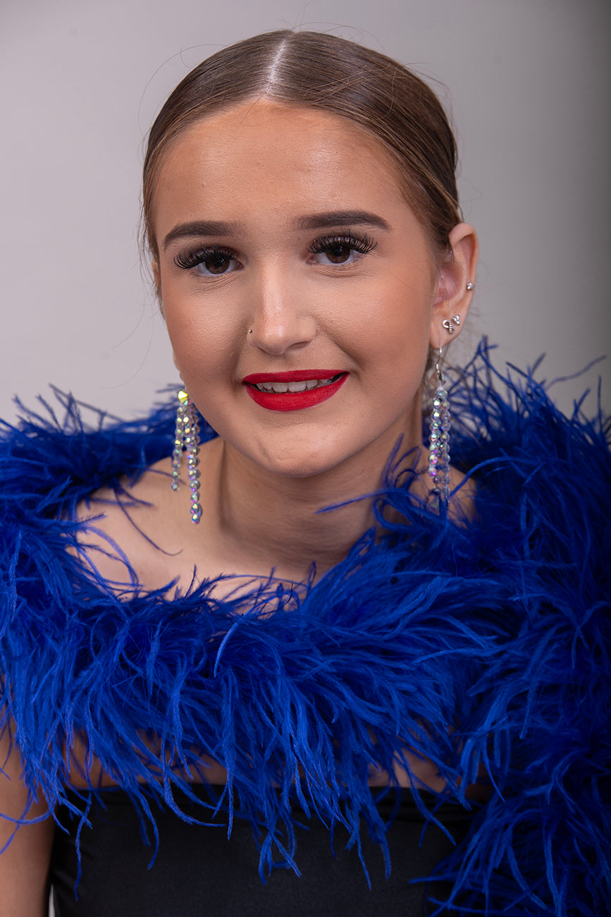 MANDY 4-5Ply Ostrich Feather Boa V53 ❗️The product is sold in approximately 1/2 Metre Lengths (47cm-50cm)❗️Quantities up to 4 will be sent in 1 piece‼️Quantity 4 =1 Full Boa measuring 1.9 metres‼️