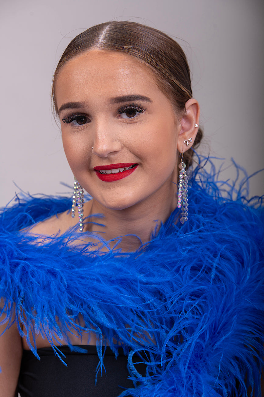 MANDY 4-5Ply Ostrich Feather Boa V53 ❗️The product is sold in approximately 1/2 Metre Lengths (47cm-50cm)❗️Quantities up to 4 will be sent in 1 piece‼️Quantity 4 =1 Full Boa measuring 1.9 metres‼️