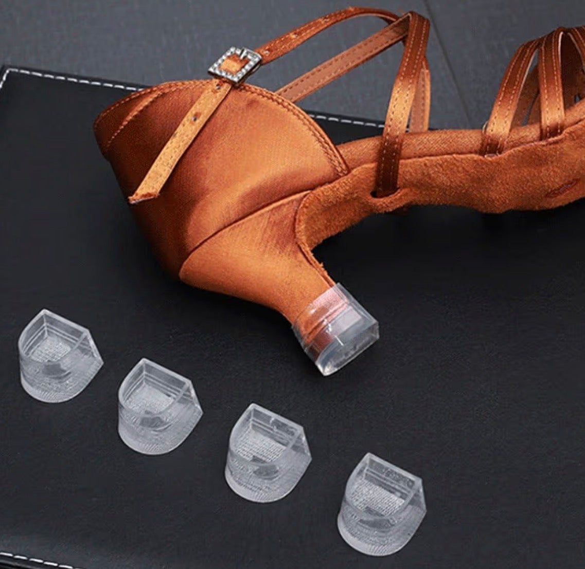 (9) TWD “LULAH” Latin Shoes. Colour Tan 5.5cm Heel. Shoes are Boxed Free “Black Shoe Bag” plastic feet protectors to try for Size, Fit & Comfort