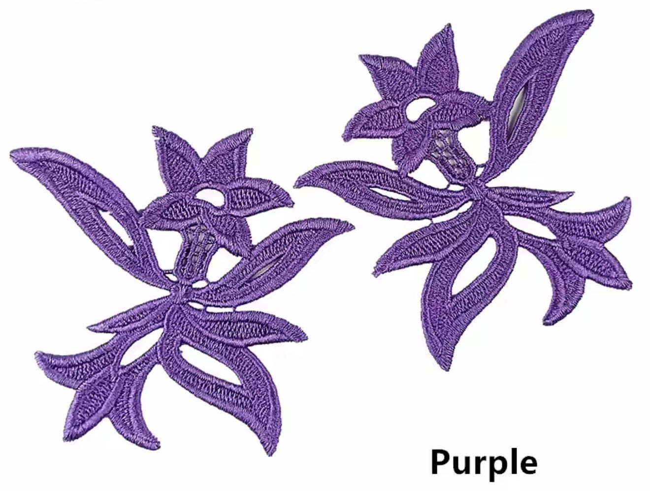 Amelia 1 Flower Pairs Appliqué (M106P)