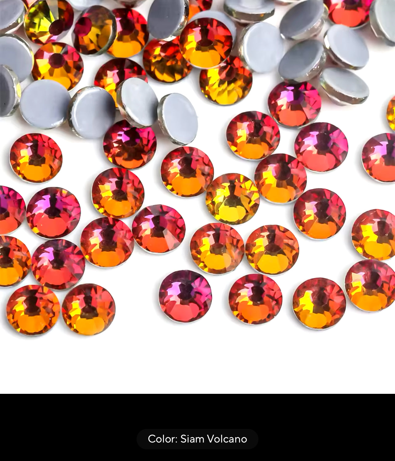 Flat Back Rhinestones SS20 (G77).      5 GROSS PACKETS