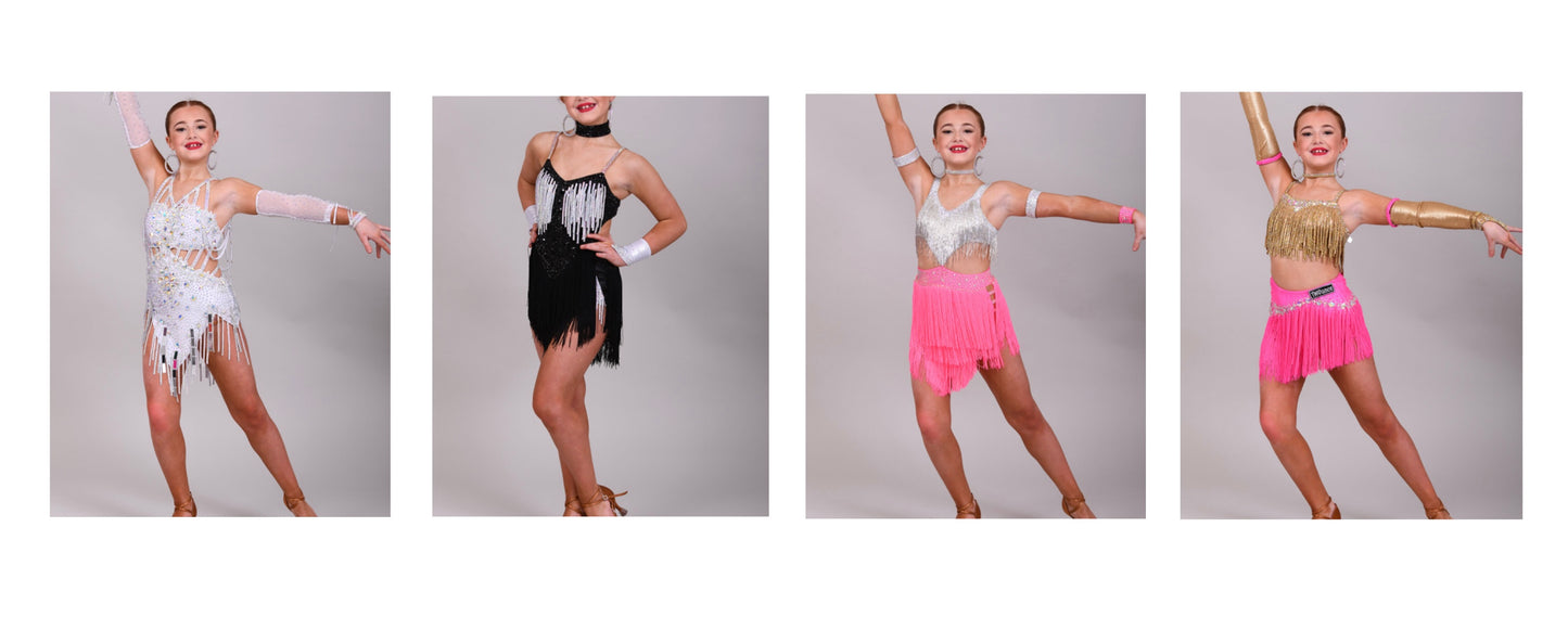 1024L Brand New Petite Latin Dress Range. Designed & created for the New Petite Junior Dancer. Modelled by our very talented ❤️Lacey Lonergan❤️Affordable dresses for the New Junior Latin Competition Dancer