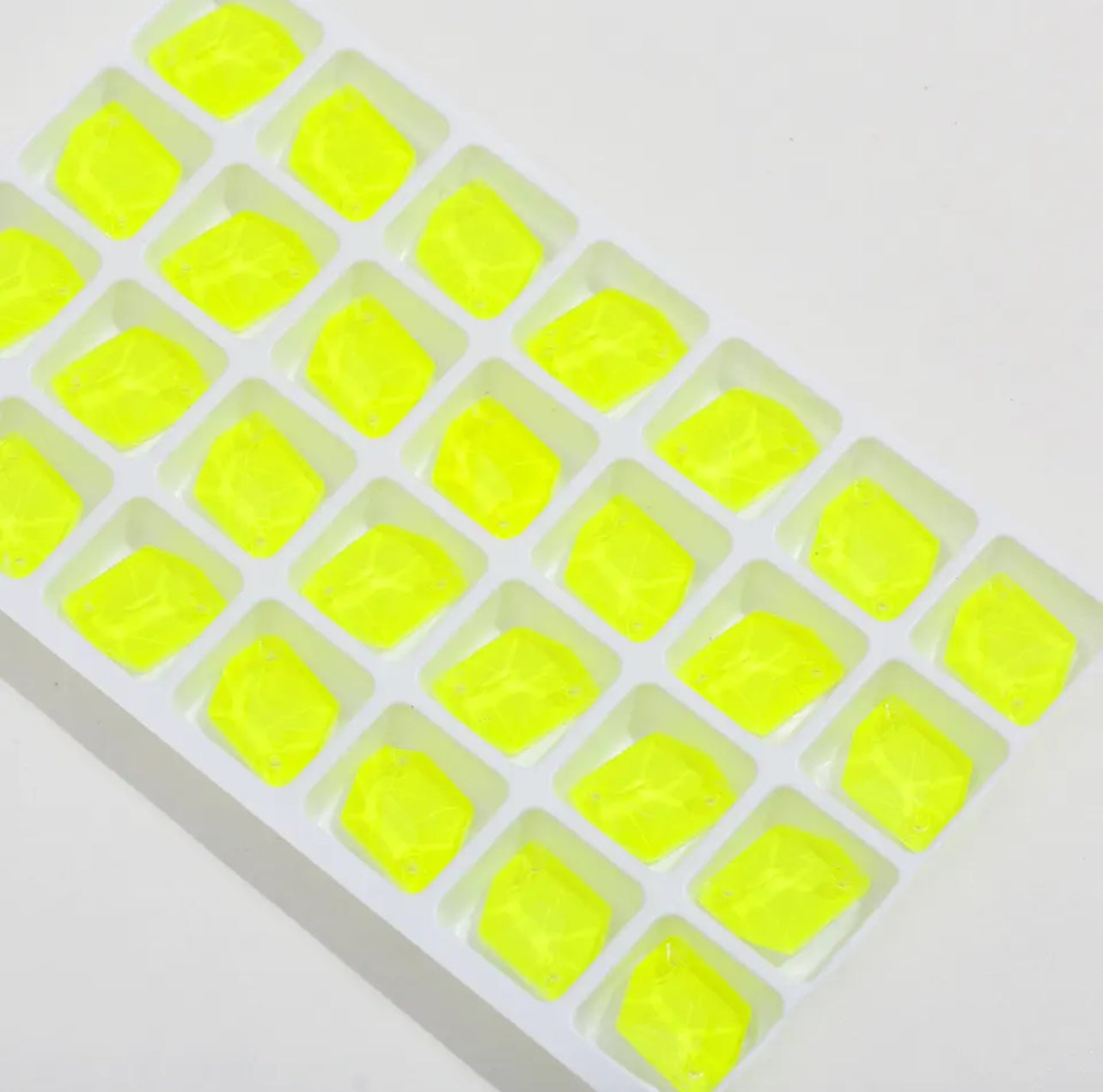 V61 Flo Neon Colours Sew On Shapes. 11x18 Pears,17x28 Pears, 10x14 Cosmic