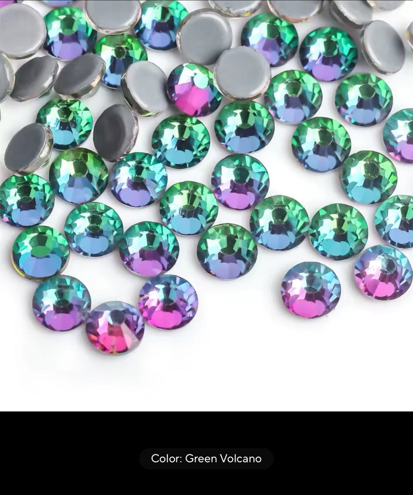 Flat Back Rhinestone SS10 (G75)