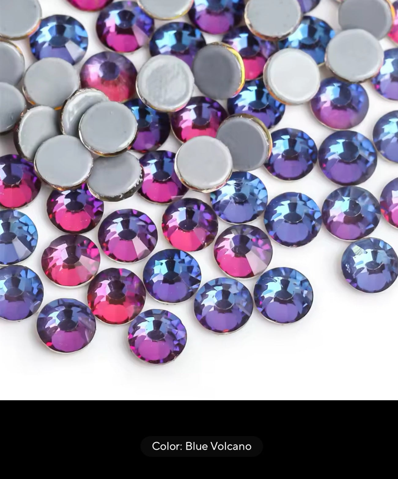Flat Back Rhinestone SS10 (G75)
