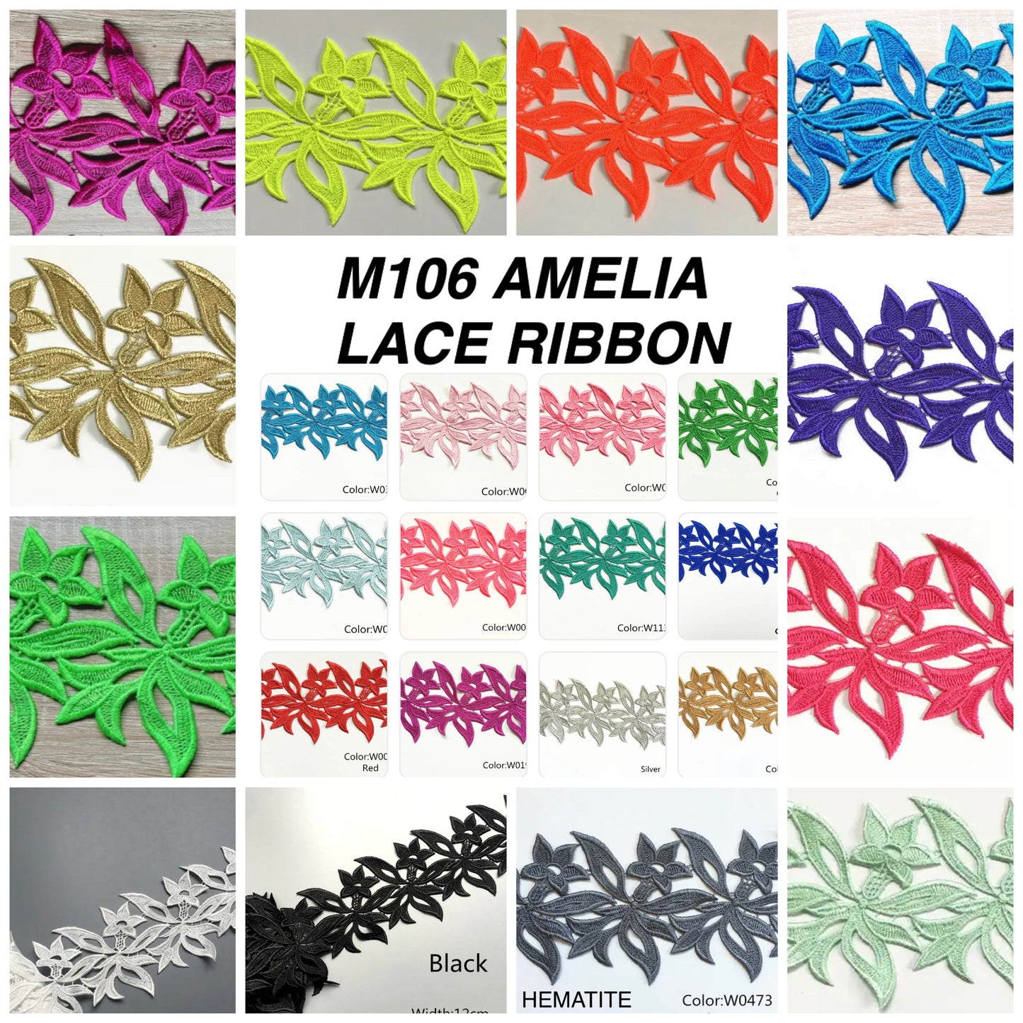 Amelia Lace Ribbon (M106)