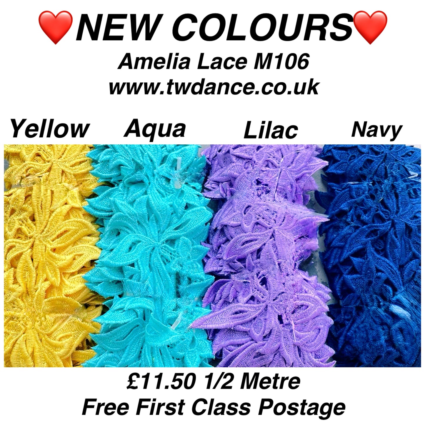 Amelia Lace Ribbon (M106)