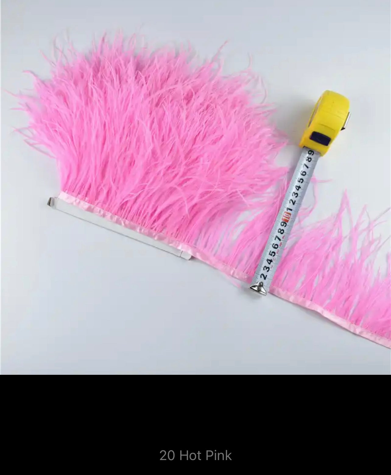 Eliza Ostrich Feather Trim V22