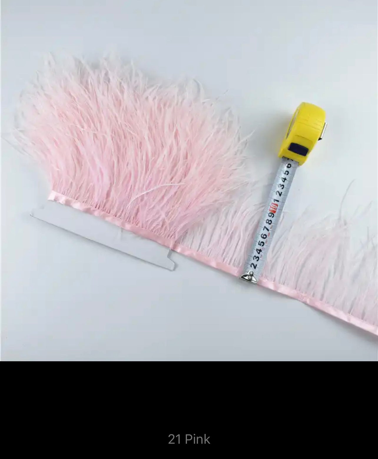 Eliza Ostrich Feather Trim V22