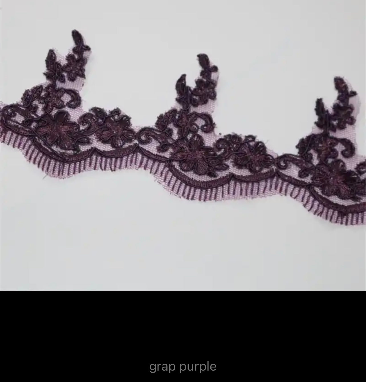 Mia Embroidered Lace Trim (M117)
