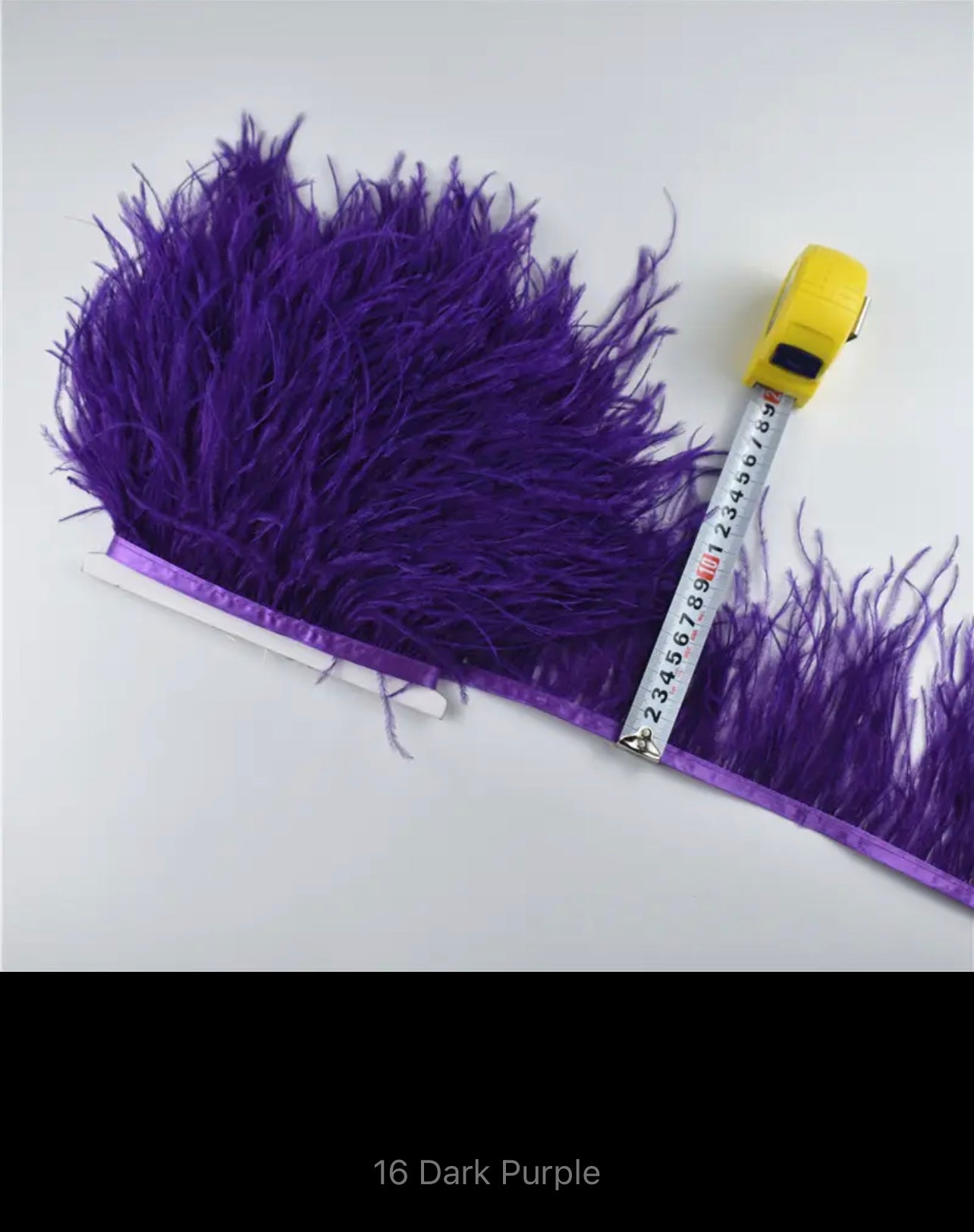 Eliza Ostrich Feather Trim V22