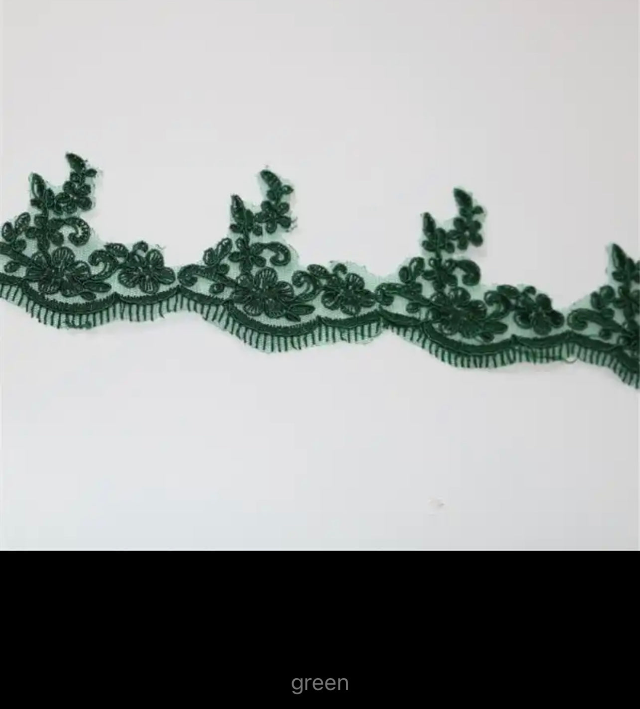 Mia Embroidered Lace Trim (M117)