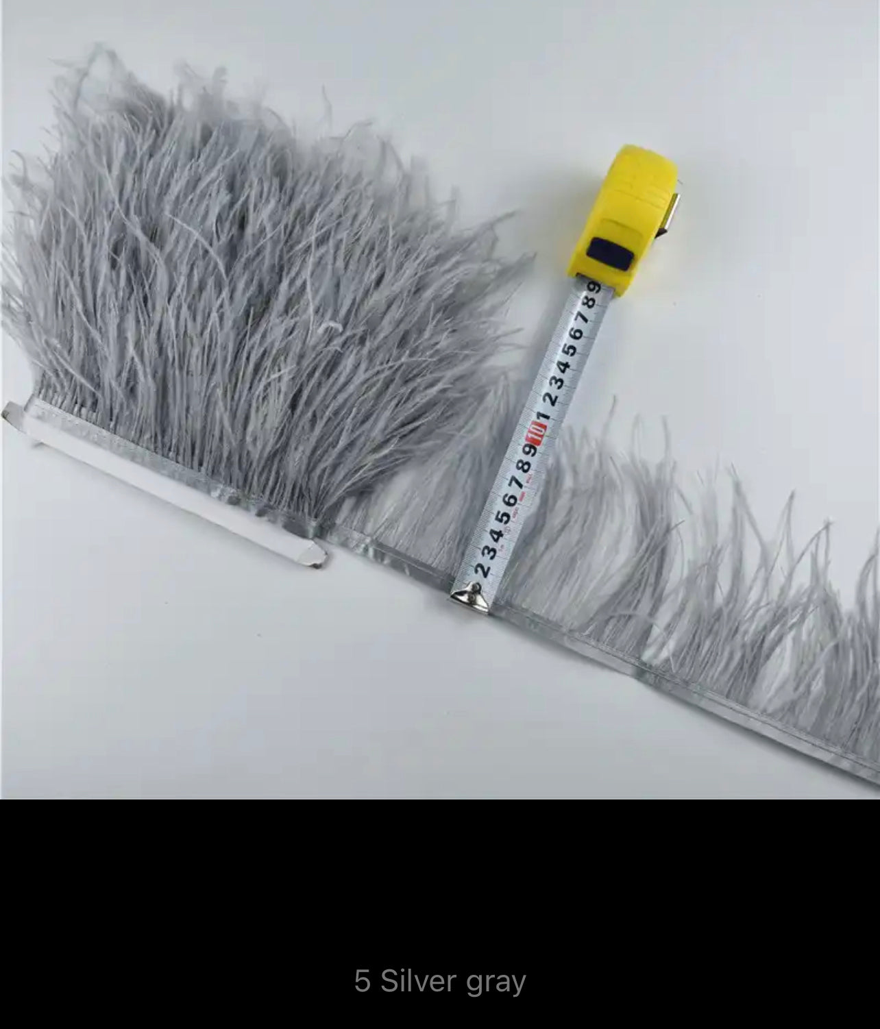 Eliza Ostrich Feather Trim V22