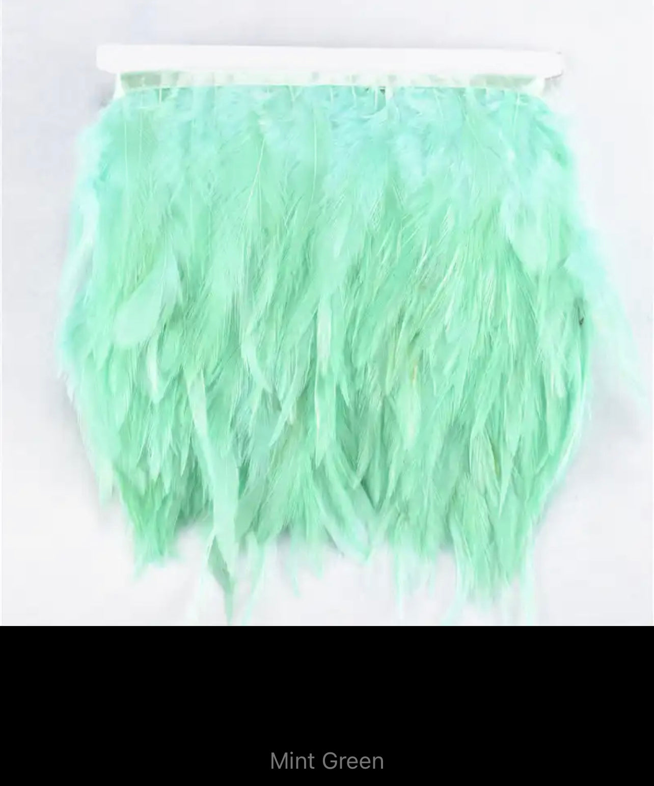 Maria Saddle Feather Trim V20