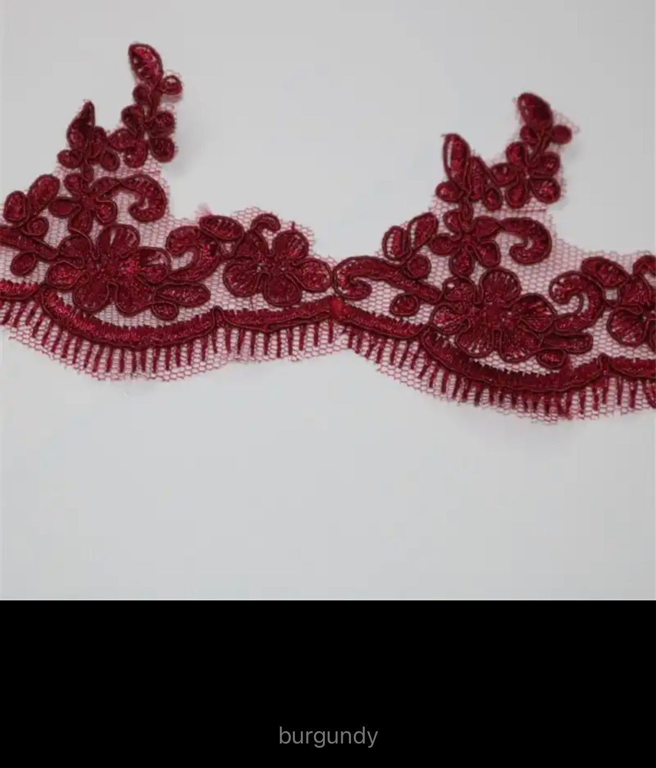 Mia Embroidered Lace Trim (M117)