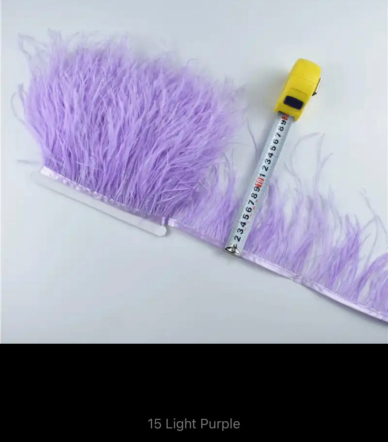Eliza Ostrich Feather Trim V22