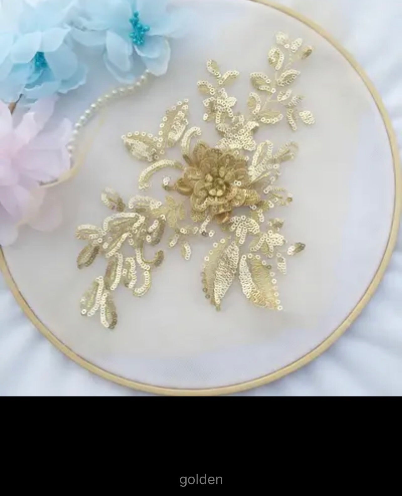 Harper 3D Fine Sequinned (M114)