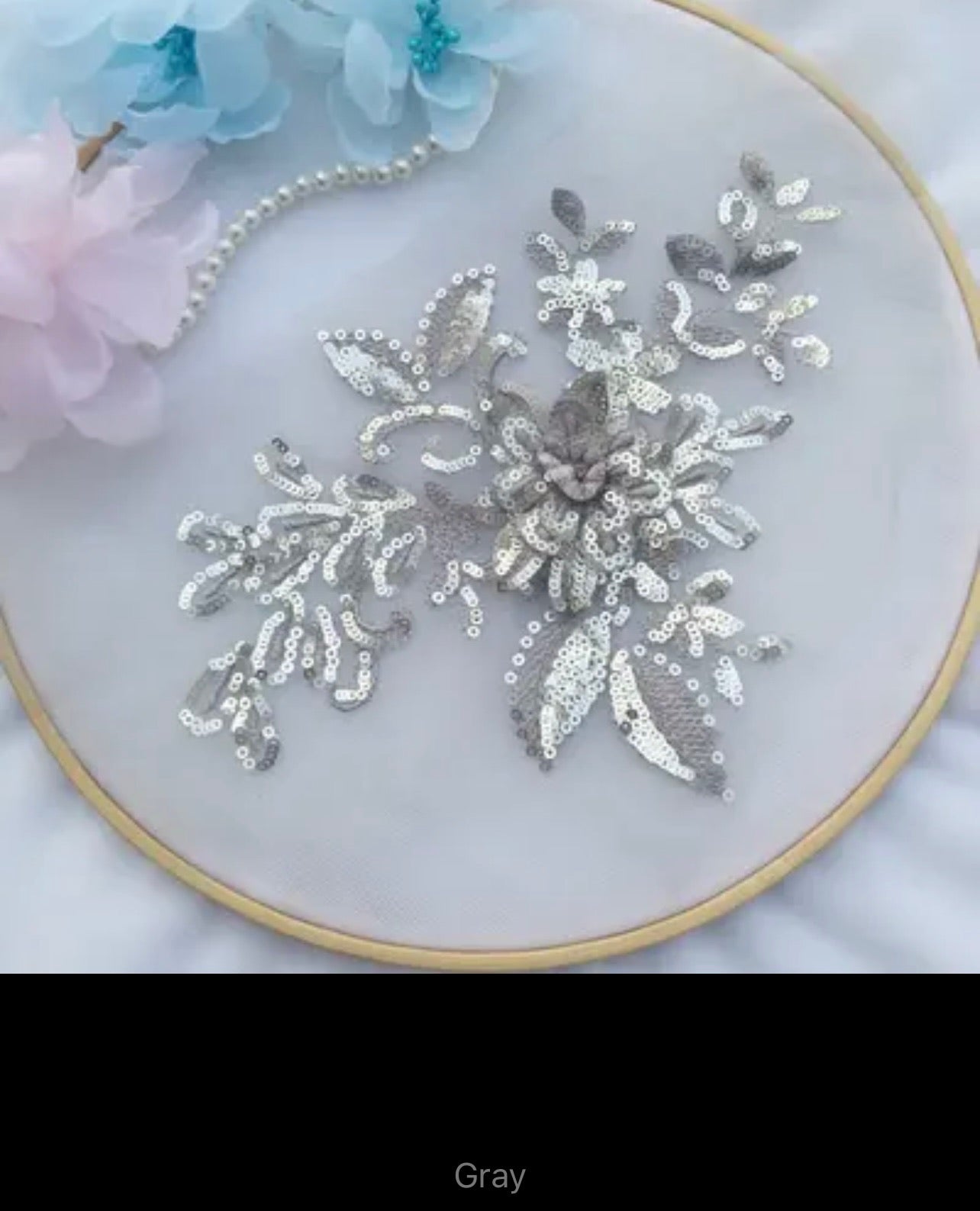 Harper 3D Fine Sequinned (M114)