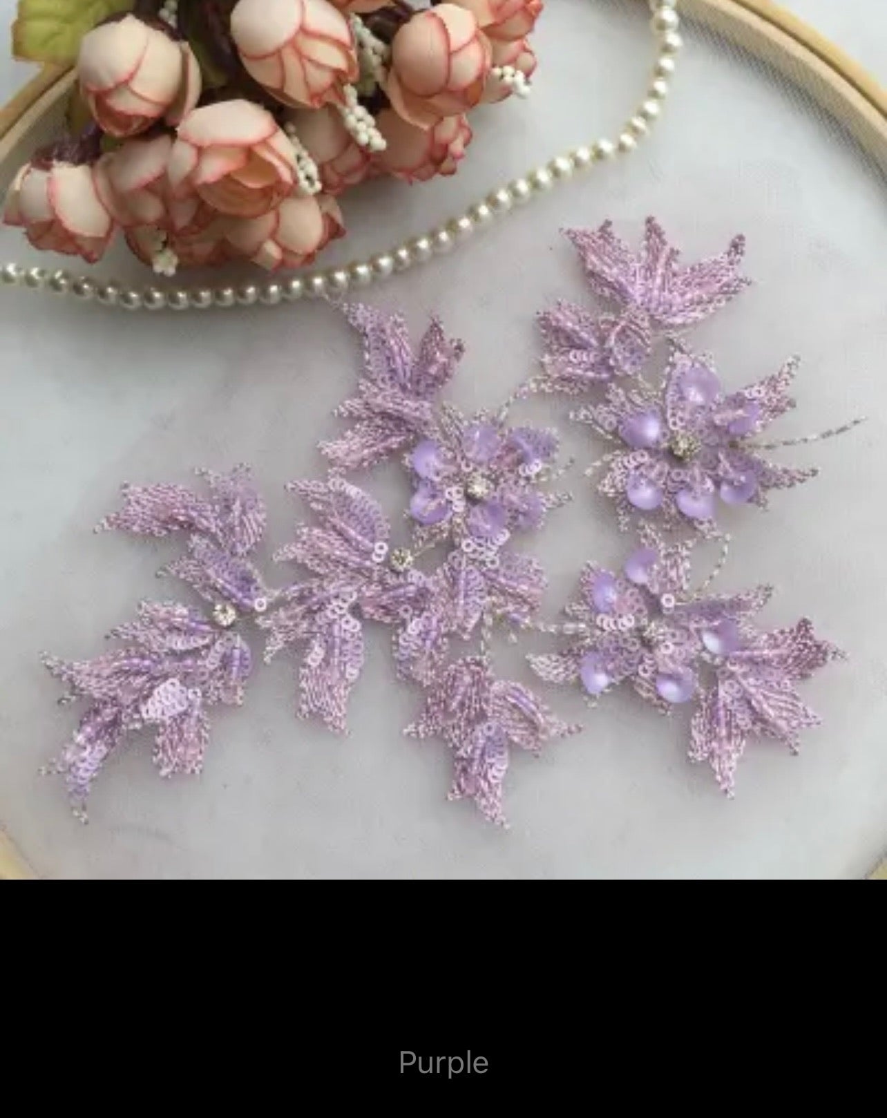 Isla Embellished Applique (M112)