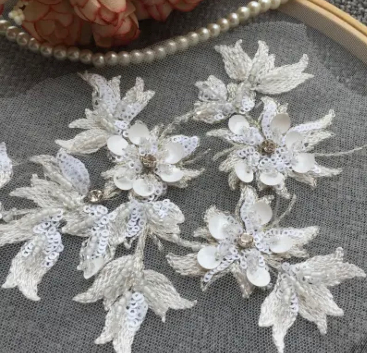 Isla Embellished Applique (M112)