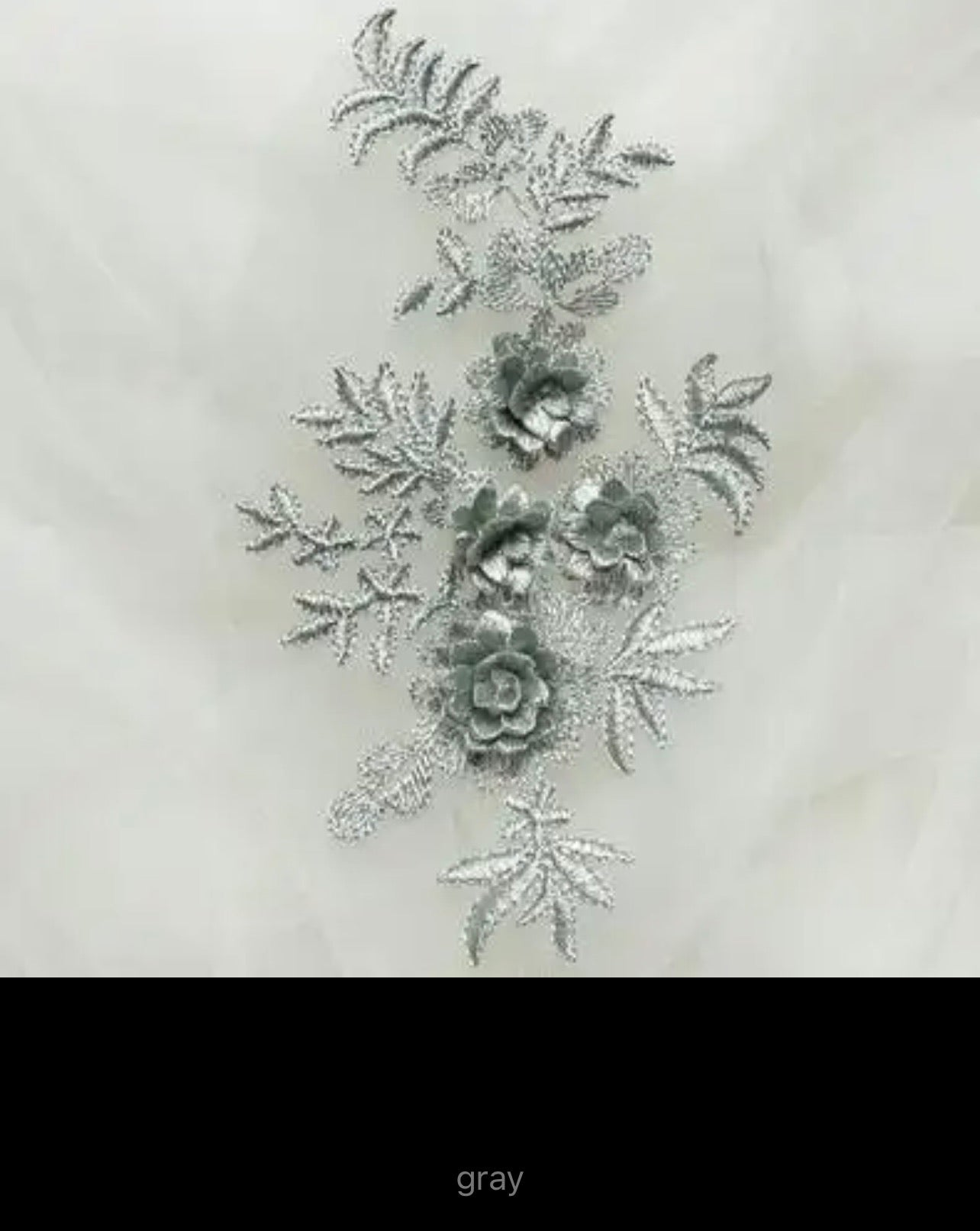 Luna 3D Lace Applique (M113)