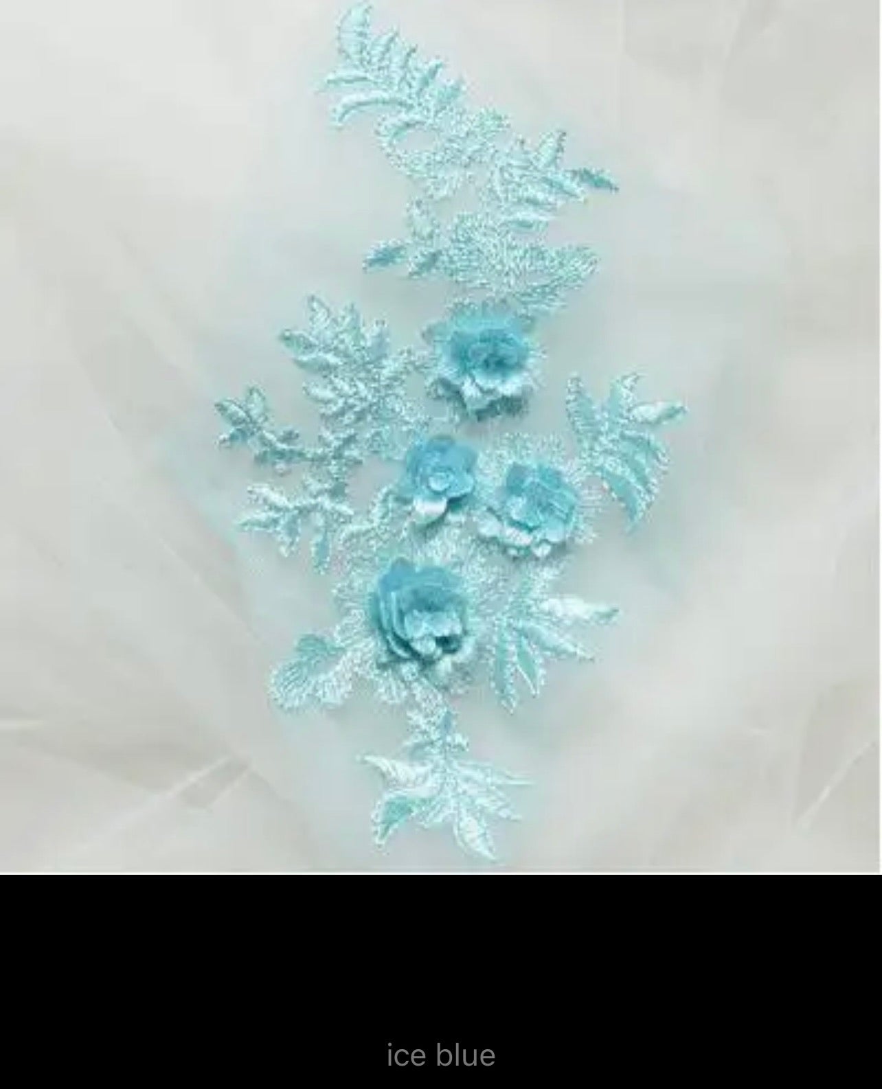 Luna 3D Lace Applique (M113)