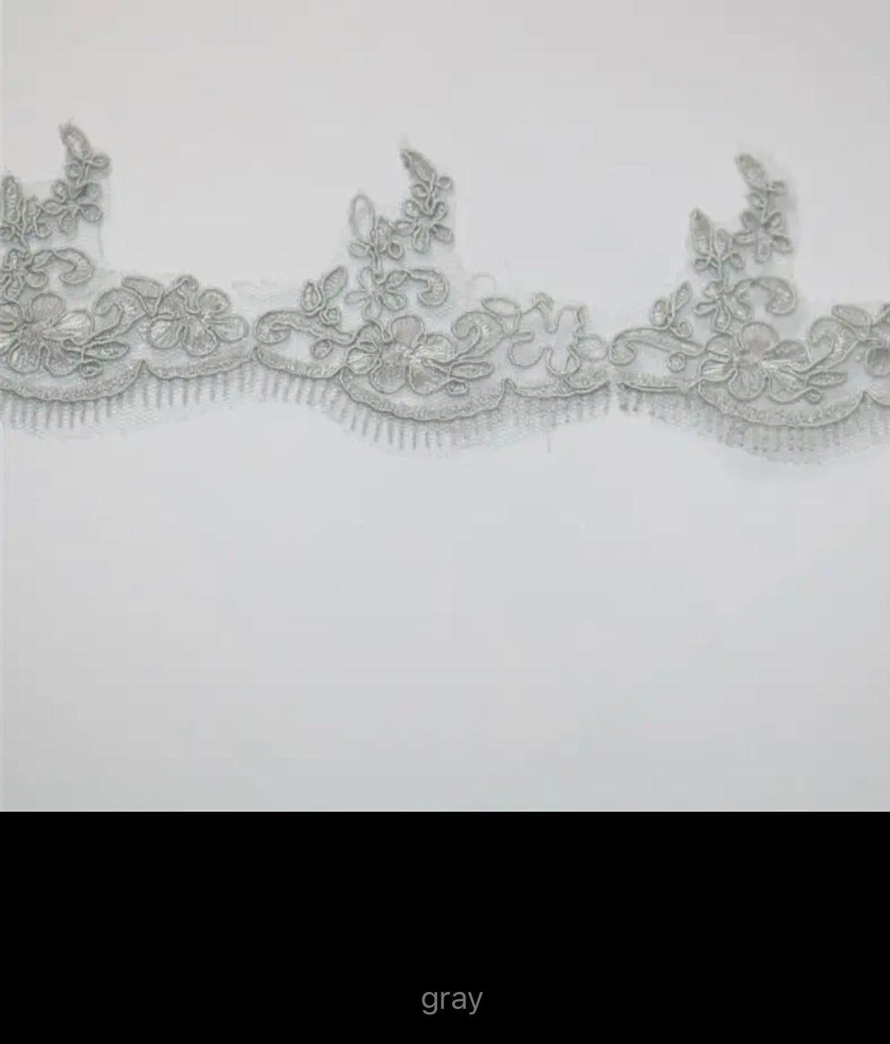 Mia Embroidered Lace Trim (M117)