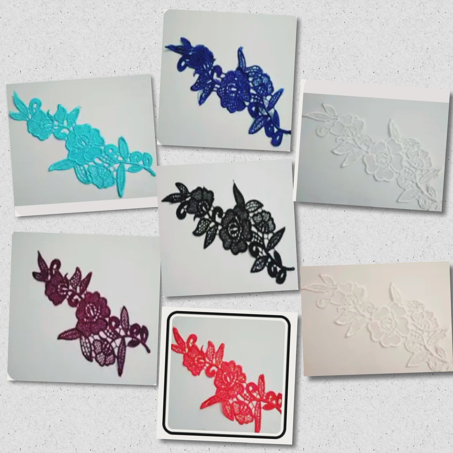 Aria Flower Lace Applique (M116)