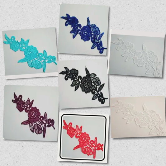 Aria Flower Lace Applique (M116)